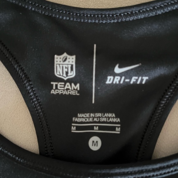 Nike Dallas black sports bra size M - Picture 4 of 4